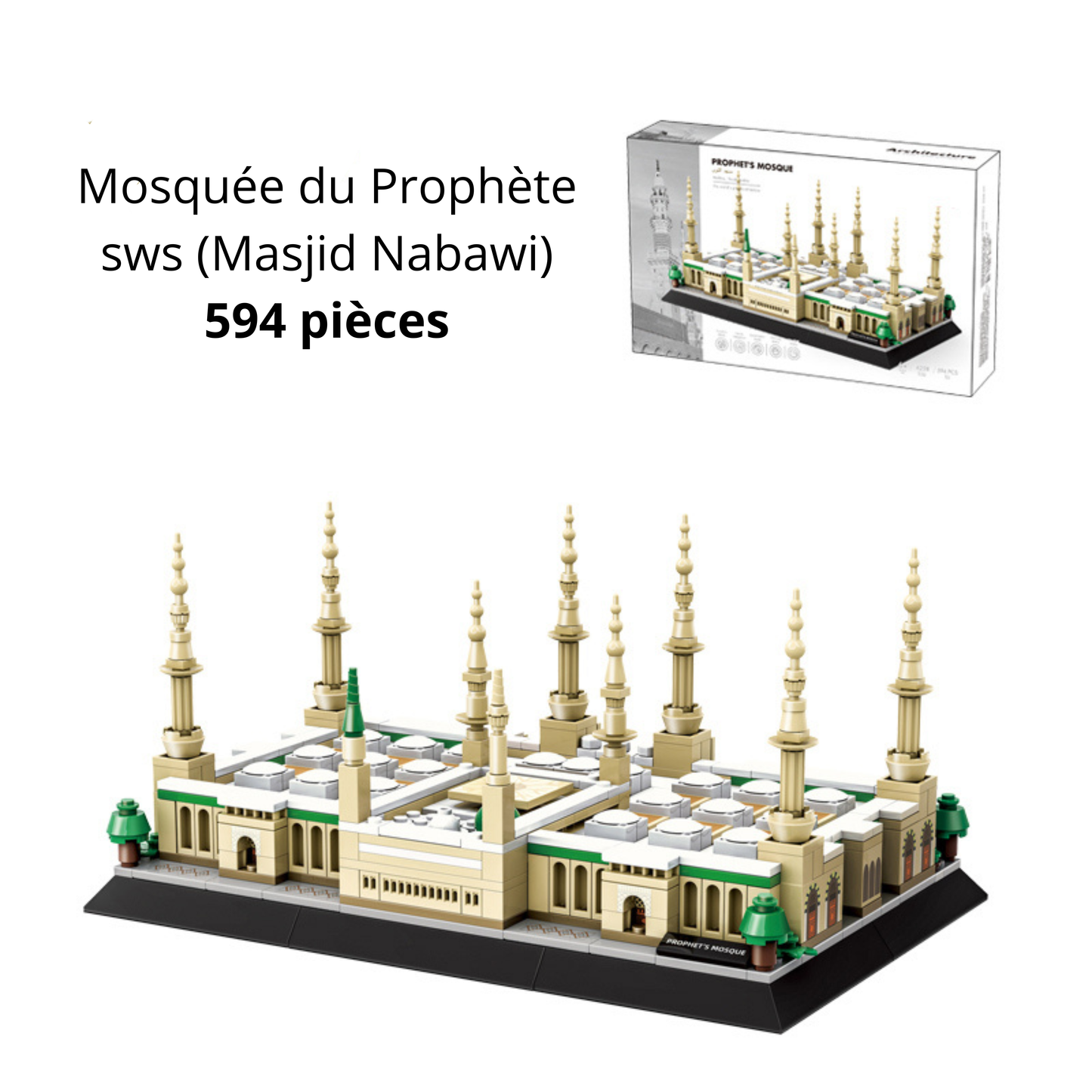 Ensemble de construction Mosquée du Prophète sws