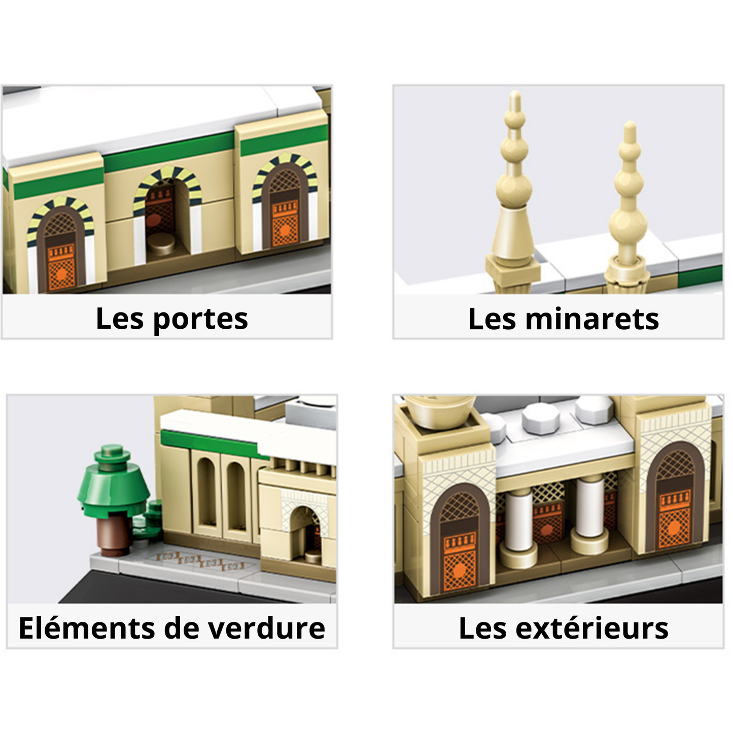 Ensemble de construction Mosquée du Prophète sws